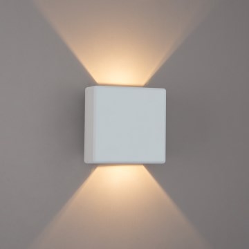 Brilagi - LED Venkovní nástěnné svítidlo DOUBLERAY LED/6W/230V bílá IP54