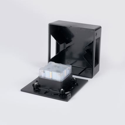 Brilagi - LED Venkovní nástěnné svítidlo DOUBLERAY LED/6W/230V černá IP54