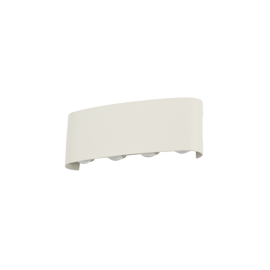 Brilagi - LED Venkovní nástěnné svítidlo FLAREBOX LED/8W/230V bílá IP65
