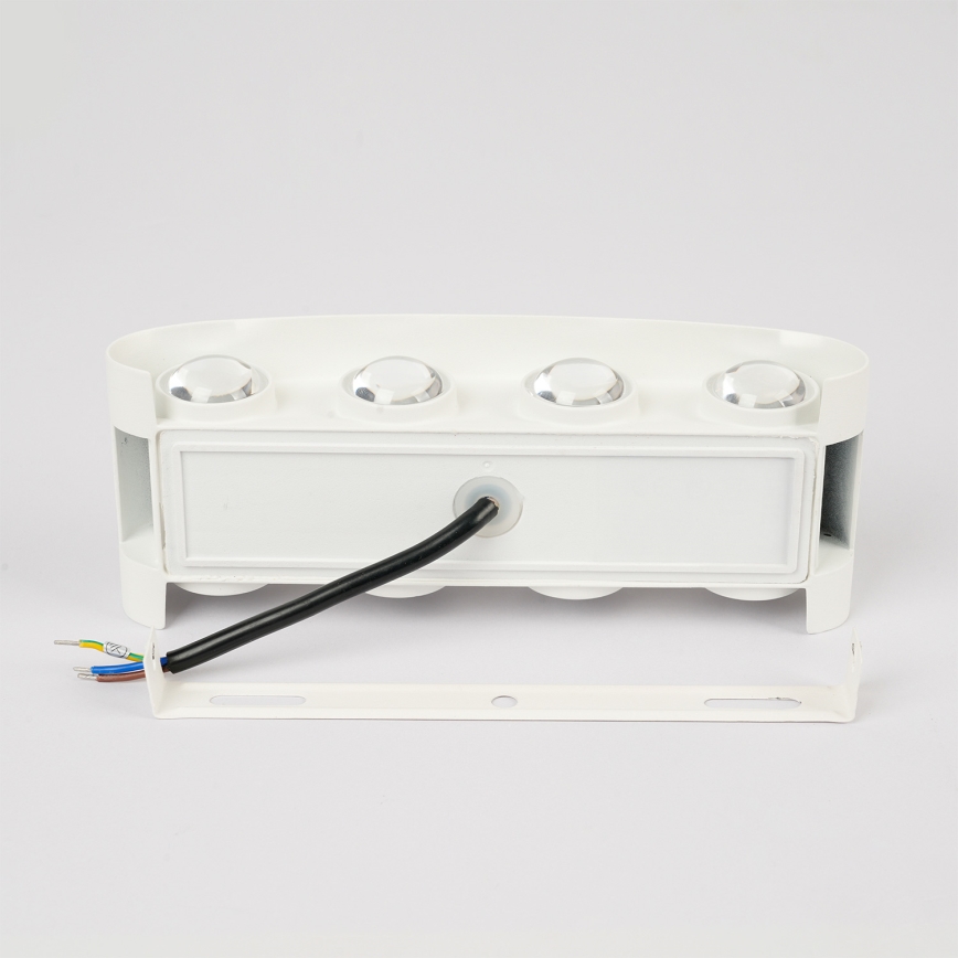 Brilagi - LED Venkovní nástěnné svítidlo FLAREBOX LED/8W/230V bílá IP65