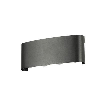 Brilagi - LED Venkovní nástěnné svítidlo FLAREBOX LED/8W/230V černá IP65
