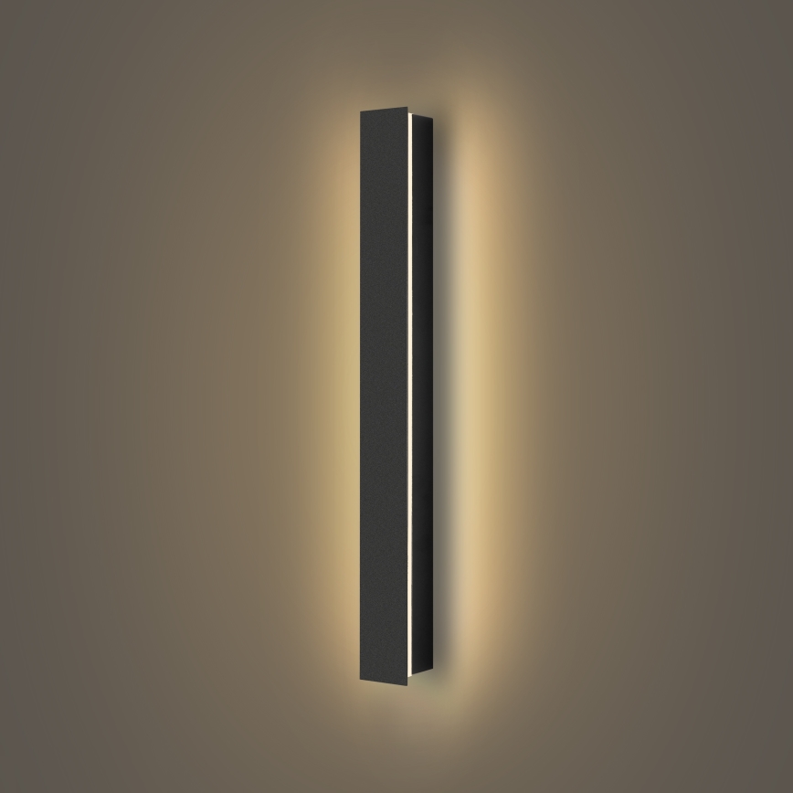 Brilagi - LED Venkovní nástěnné svítidlo LINEAR LED/12W/230V 3000K IP65 50 cm černá CRI 90