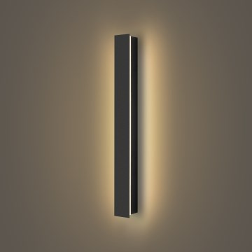 Brilagi - LED Venkovní nástěnné svítidlo LINEAR LED/12W/230V 3000K IP65 50 cm černá