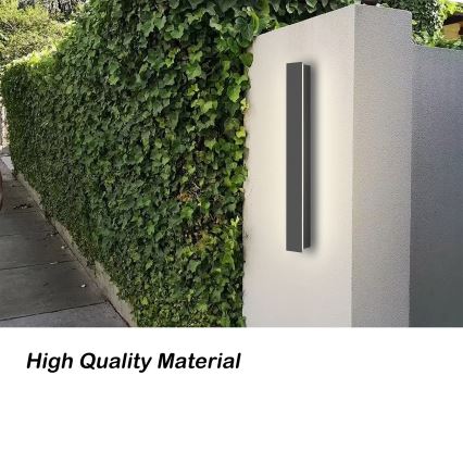 Brilagi - LED Venkovní nástěnné svítidlo LINEAR LED/12W/230V 3000K IP65 50 cm antracit