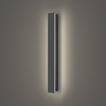 Brilagi - LED Venkovní nástěnné svítidlo LINEAR LED/12W/230V 4000K IP65 50 cm antracit CRI 90