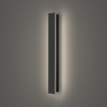 Brilagi - LED Venkovní nástěnné svítidlo LINEAR LED/12W/230V 4000K IP65 50 cm černá