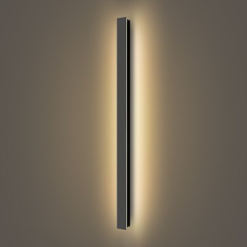 Brilagi - LED Venkovní nástěnné svítidlo LINEAR LED/22W/230V 3000K IP65 100 cm černá CRI 90
