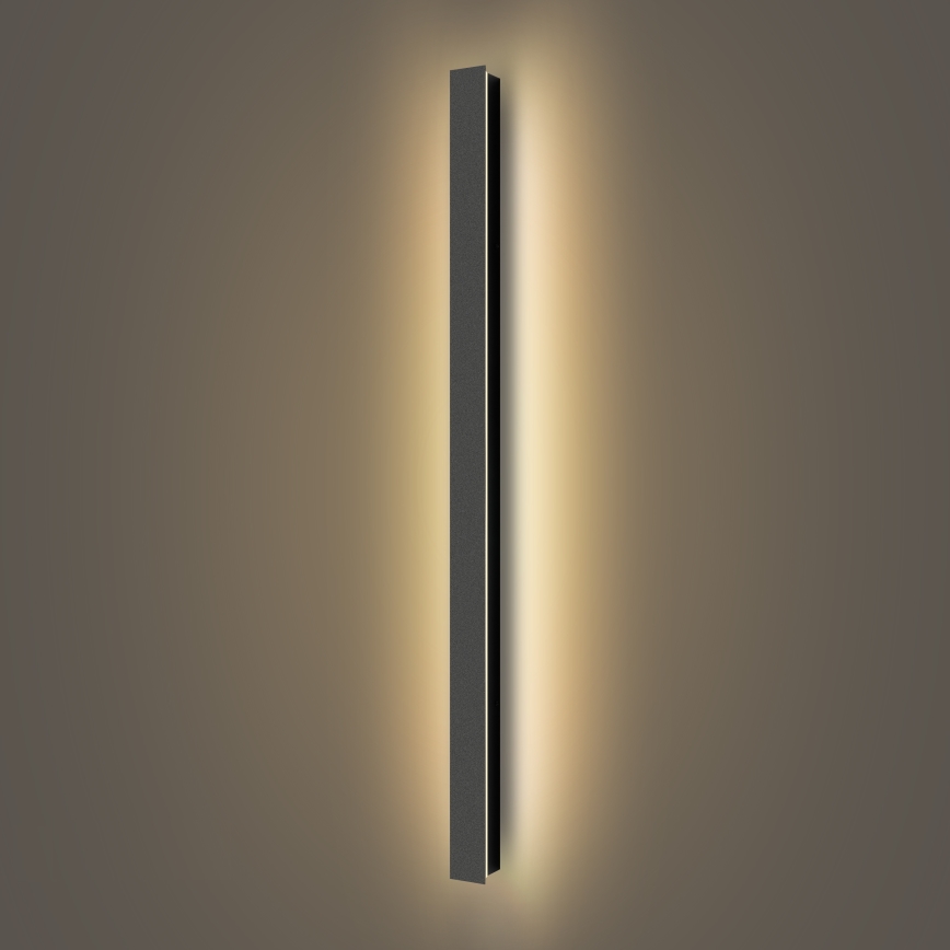 Brilagi - LED Venkovní nástěnné svítidlo LINEAR LED/22W/230V 3000K IP65 100 cm černá CRI 90