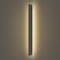 Brilagi - LED Venkovní nástěnné svítidlo LINEAR LED/22W/230V 3000K IP65 100 cm černá