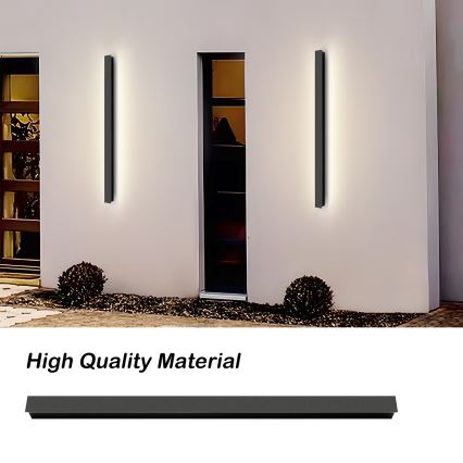 Brilagi - LED Venkovní nástěnné svítidlo LINEAR LED/22W/230V 3000K IP65 100 cm černá CRI 90