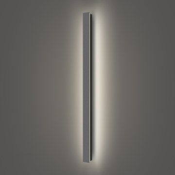 Brilagi - LED Venkovní nástěnné svítidlo LINEAR LED/22W/230V 4000K IP65 100 cm antracit