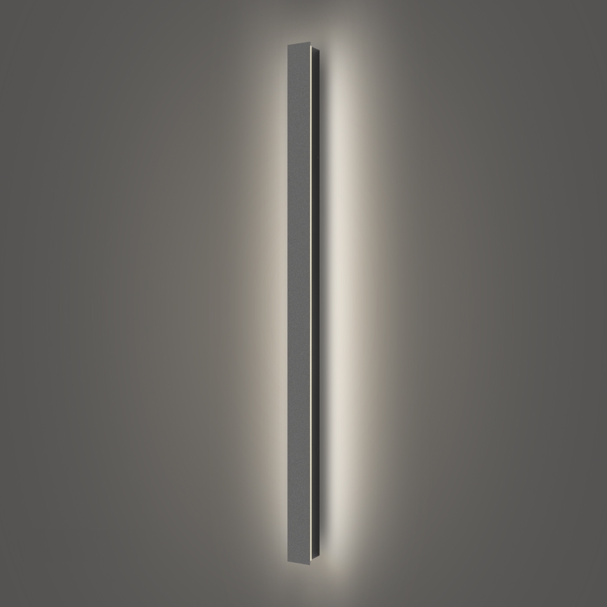 Brilagi - LED Venkovní nástěnné svítidlo LINEAR LED/22W/230V 4000K IP65 100 cm antracit