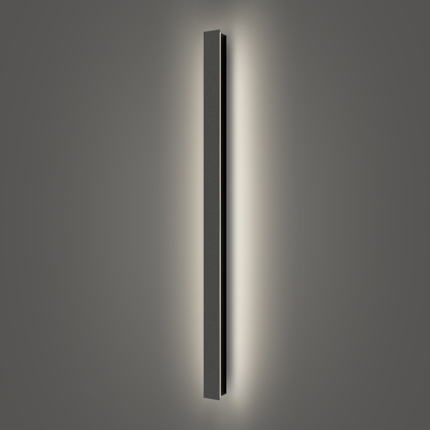 Brilagi - LED Venkovní nástěnné svítidlo LINEAR LED/22W/230V 4000K IP65 100 cm černá CRI 90