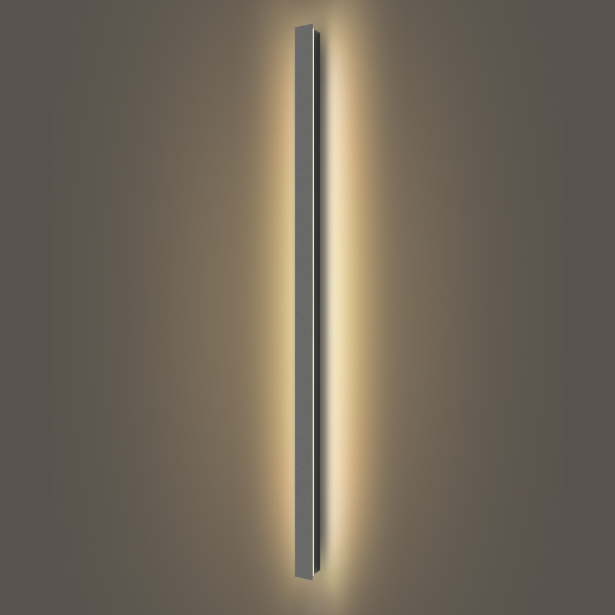 Brilagi - LED Venkovní nástěnné svítidlo LINEAR LED/32W/230V 3000K IP65 140 cm antracit