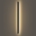 Brilagi - LED Venkovní nástěnné svítidlo LINEAR LED/32W/230V 3000K IP65 140 cm černá