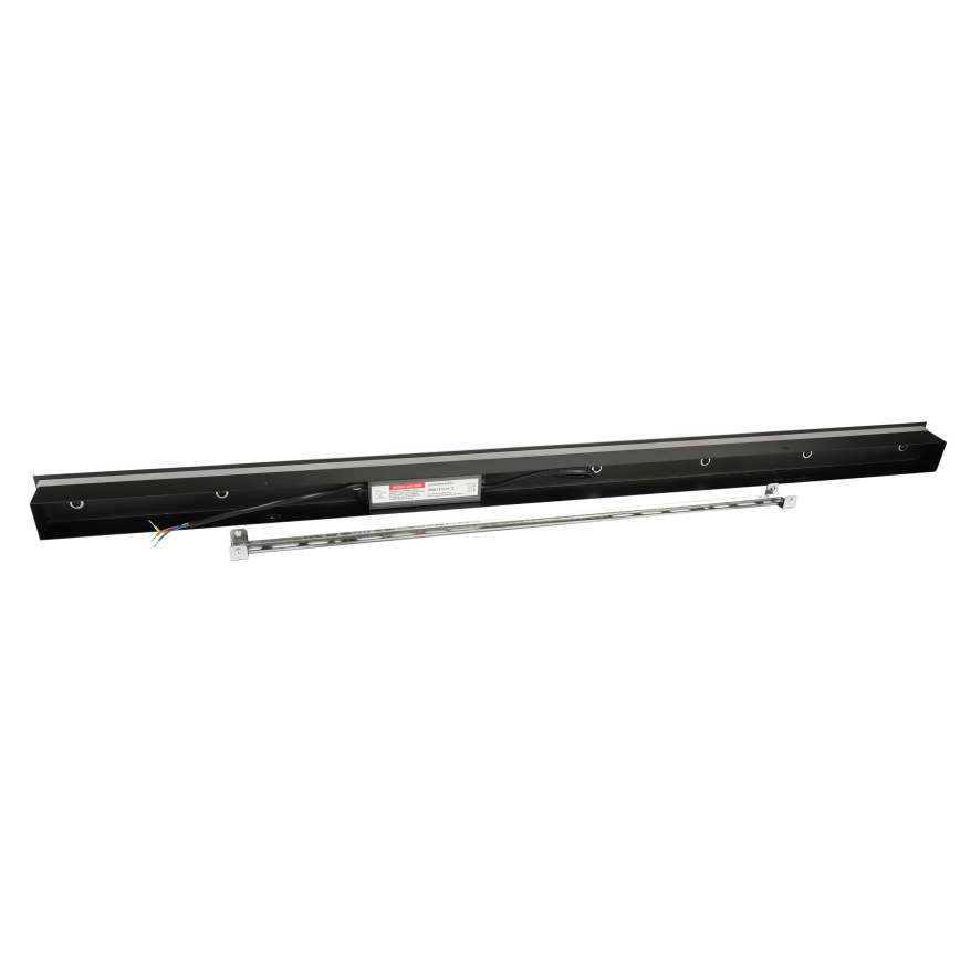Brilagi - LED Venkovní nástěnné svítidlo LINEAR LED/32W/230V 3000K IP65 140 cm černá
