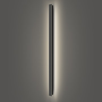 Brilagi - LED Venkovní nástěnné svítidlo LINEAR LED/32W/230V 4000K IP65 140 cm černá