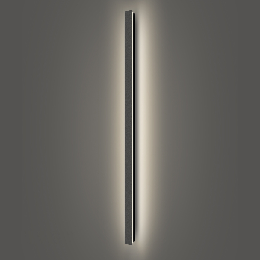 Brilagi - LED Venkovní nástěnné svítidlo LINEAR LED/32W/230V 4000K IP65 140 cm černá