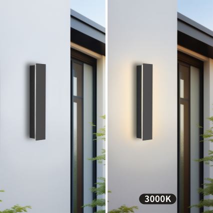 Brilagi - LED Venkovní nástěnné svítidlo LINEAR LED/8W/230V 3000K IP65 30 cm antracit CRI 90