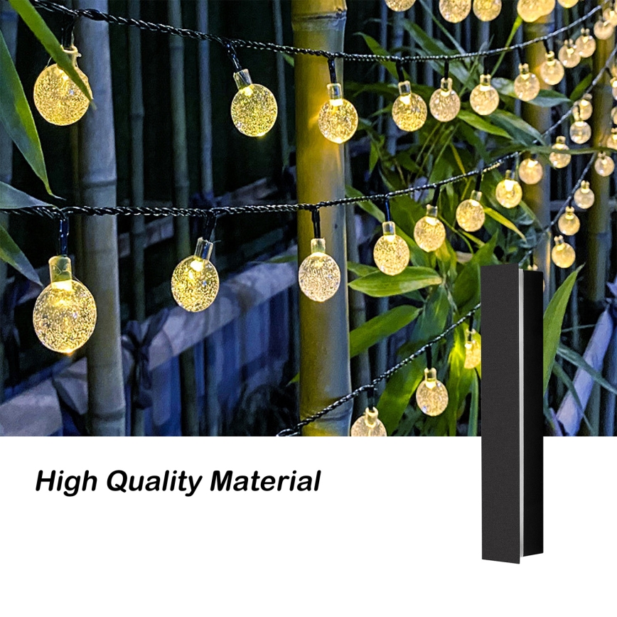 Brilagi - LED Venkovní nástěnné svítidlo LINEAR LED/8W/230V 3000K IP65 30 cm černá