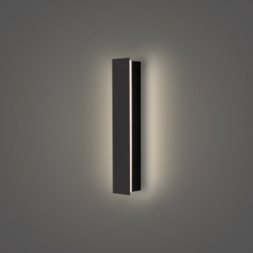 Brilagi - LED Venkovní nástěnné svítidlo LINEAR LED/8W/230V 4000K IP65 30 cm černá
