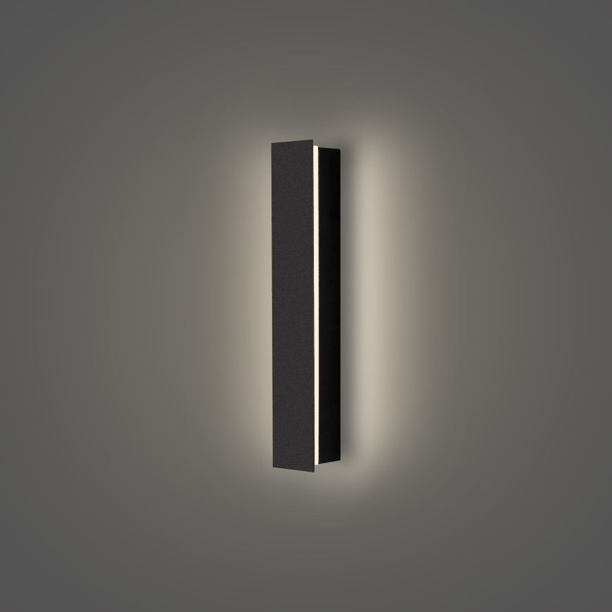Brilagi - LED Venkovní nástěnné svítidlo LINEAR LED/8W/230V 4000K IP65 30 cm černá