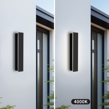 Brilagi - LED Venkovní nástěnné svítidlo LINEAR LED/8W/230V 4000K IP65 30 cm černá CRI 90