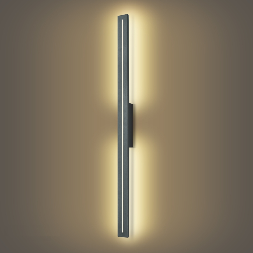 Brilagi - LED Venkovní nástěnné svítidlo LINEO LED/24W/230V 3000K IP65 100 cm antracit