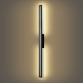 Brilagi - LED Venkovní nástěnné svítidlo LINEO LED/24W/230V 3000K IP65 100 cm černá