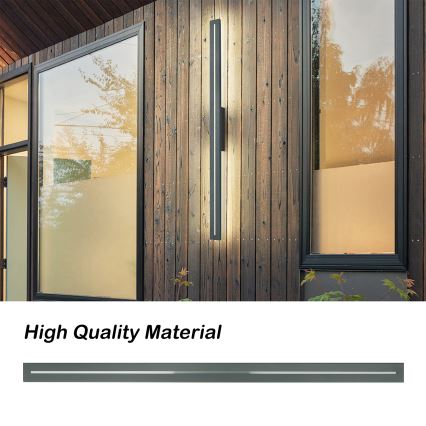 Brilagi - LED Venkovní nástěnné svítidlo LINEO LED/24W/230V 3000K IP65 100 cm antracit CRI 90