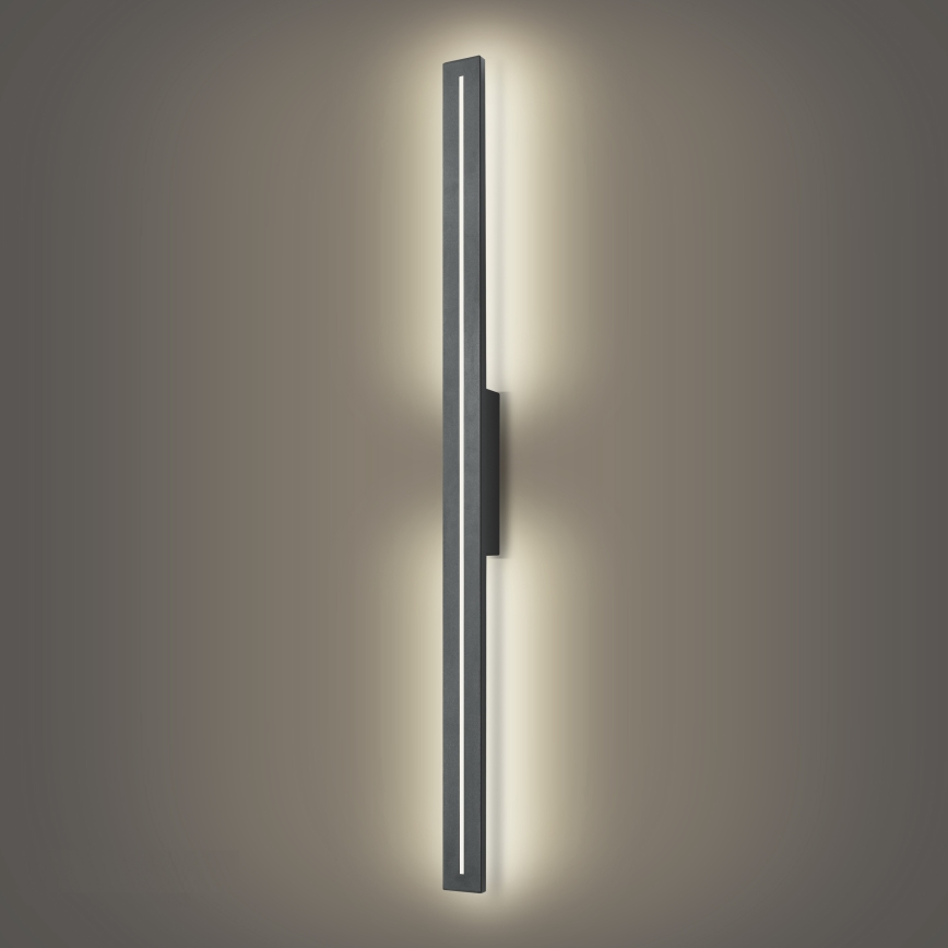 Brilagi - LED Venkovní nástěnné svítidlo LINEO LED/24W/230V 4000K IP65 100 cm antracit
