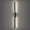 Brilagi - LED Venkovní nástěnné svítidlo LINEO LED/24W/230V 4000K IP65 100 cm černá