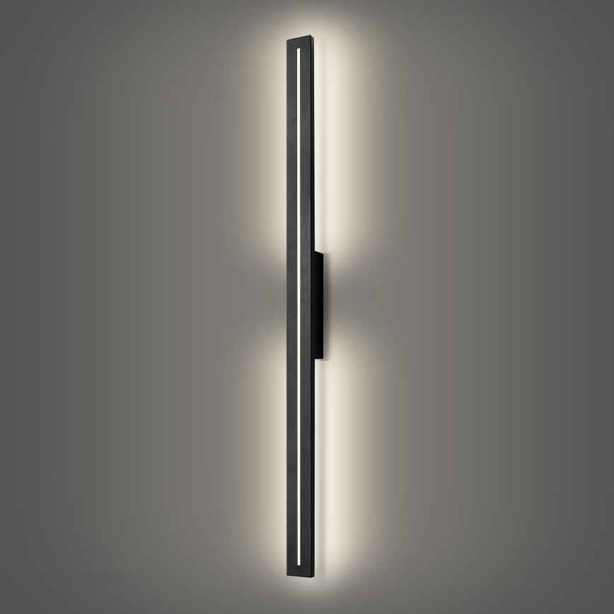 Brilagi - LED Venkovní nástěnné svítidlo LINEO LED/24W/230V 4000K IP65 100 cm černá