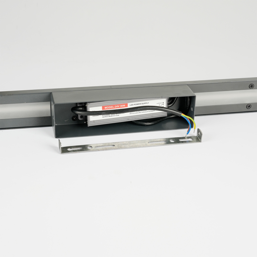 Brilagi - LED Venkovní nástěnné svítidlo LINEO LED/24W/230V 4000K IP65 100 cm antracit