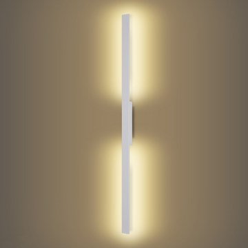 Brilagi - LED Venkovní nástěnné svítidlo LUNA LED/24W/230V 3000K IP65 100 cm bílá CRI 90