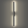 Brilagi - LED Venkovní nástěnné svítidlo LUNA LED/24W/230V 4000K IP65 100 cm antracit