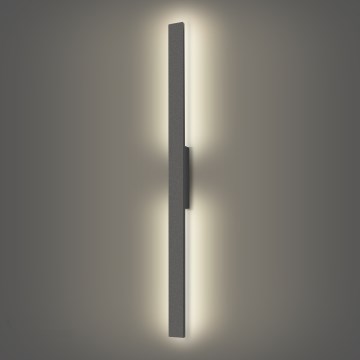 Brilagi - LED Venkovní nástěnné svítidlo LUNA LED/24W/230V 4000K IP65 100 cm antracit