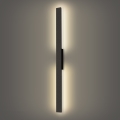 Brilagi - LED Venkovní nástěnné svítidlo LUNA LED/24W/230V 4000K IP65 100 cm černá