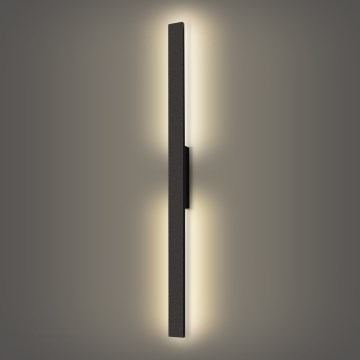 Brilagi - LED Venkovní nástěnné svítidlo LUNA LED/24W/230V 4000K IP65 100 cm černá