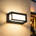 Brilagi - LED Venkovní nástěnné svítidlo PARKER LED/12W/230V 3000/4500/6000K černá IP44