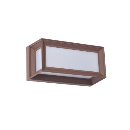 Brilagi - LED Venkovní nástěnné svítidlo PARKER LED/12W/230V hnědá IP44