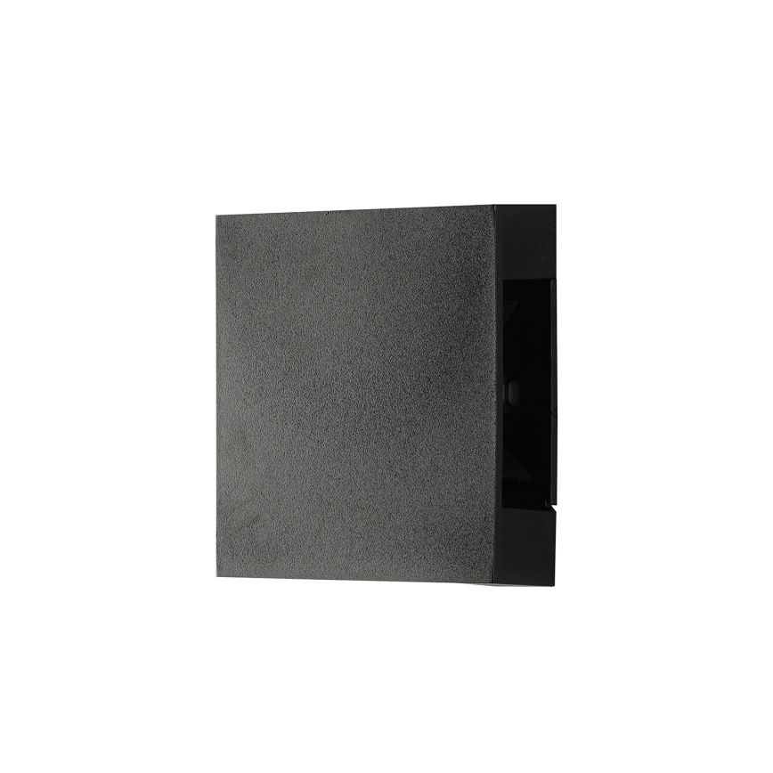 Brilagi - LED Venkovní nástěnné svítidlo QUADRAY LED/4W/230V černá IP65