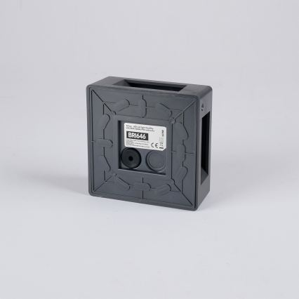 Brilagi - LED Venkovní nástěnné svítidlo QUADRAY LED/6W/230V antracit IP54