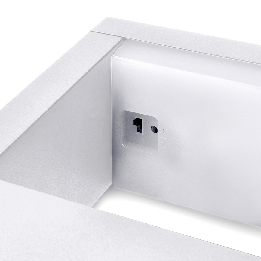 Brilagi - LED Venkovní nástěnné svítidlo RAGUSA LED/7W/230V 3000/4000/6000K bílá IP54