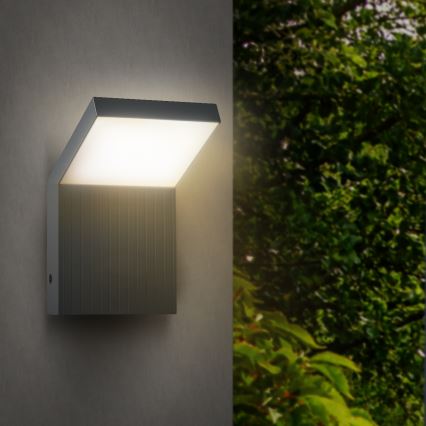 Brilagi - LED Venkovní nástěnné svítidlo RIANO LED/8W/230V antracit IP65