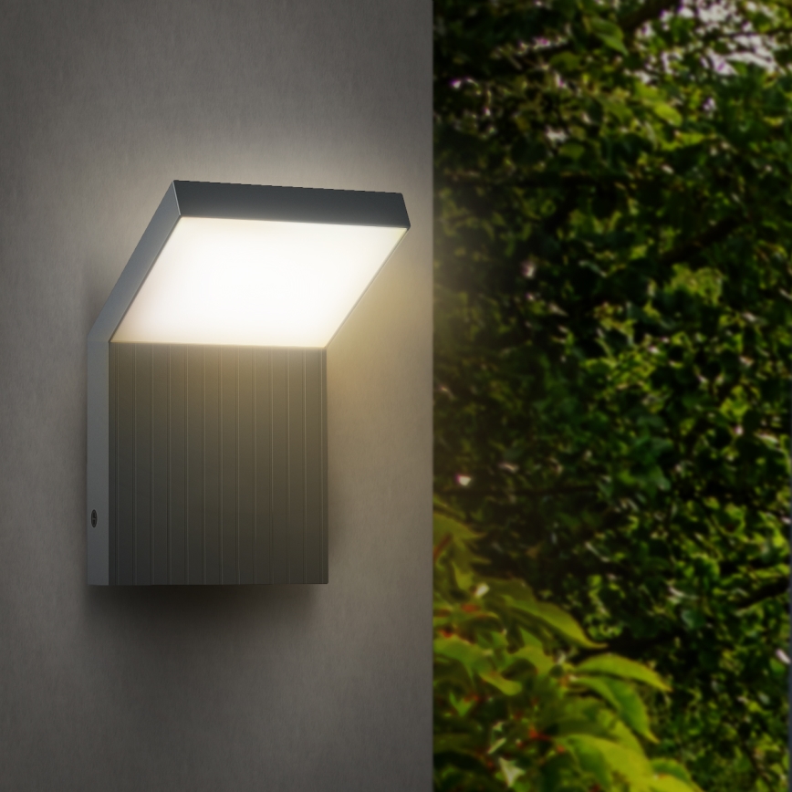 Brilagi - LED Venkovní nástěnné svítidlo RIANO LED/8W/230V antracit IP65