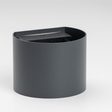 Brilagi - LED Venkovní nástěnné svítidlo RONDO LED/6W/230V antracit IP54