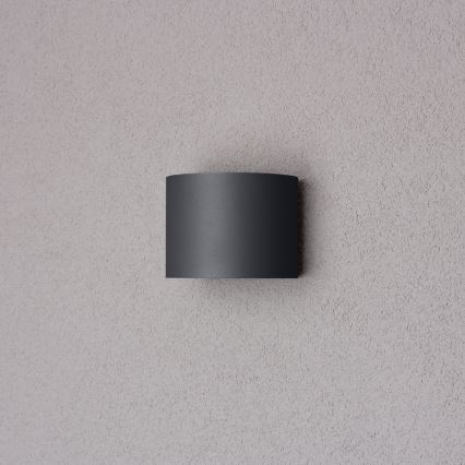 Brilagi - LED Venkovní nástěnné svítidlo RONDO LED/6W/230V antracit IP54