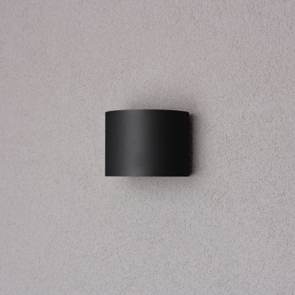 Brilagi - LED Venkovní nástěnné svítidlo RONDO LED/6W/230V černá IP54