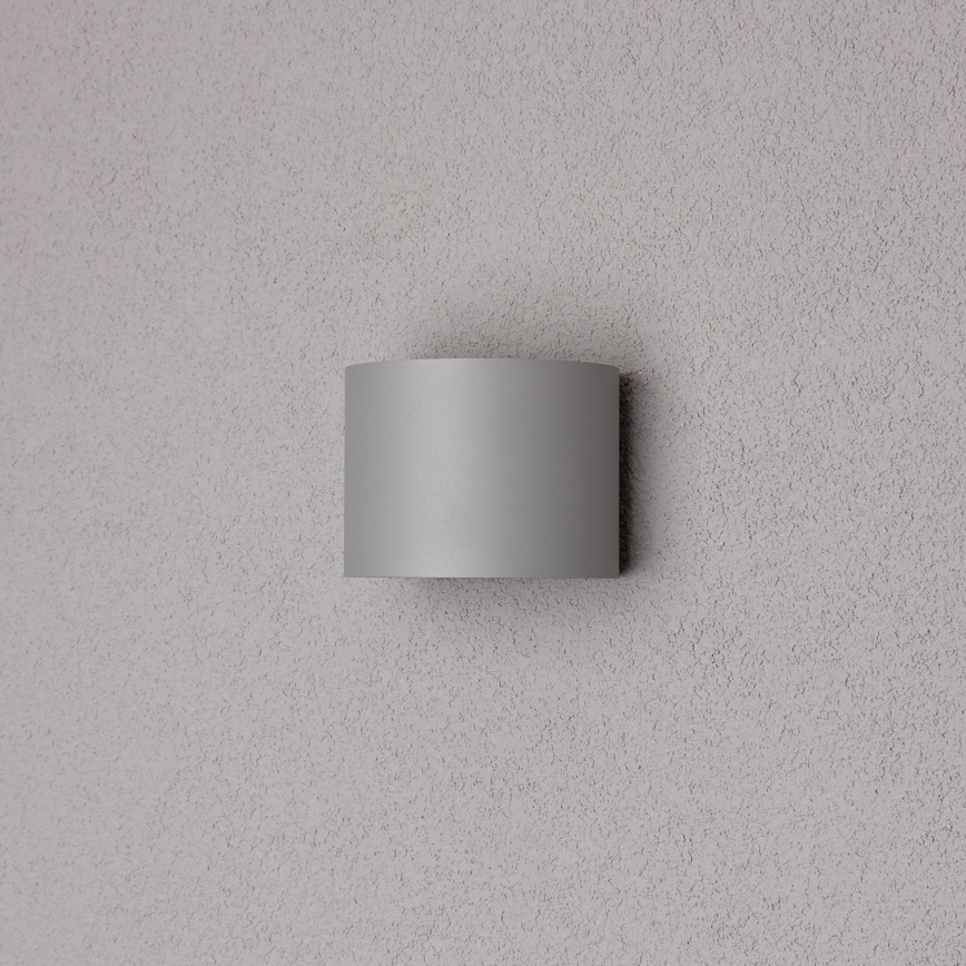 Brilagi - LED Venkovní nástěnné svítidlo RONDO LED/6W/230V šedá IP54